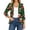 Green, variant on EANJE Women Christmas Graphic Open Front Cardigan, 3/4 Sleeve Loose Lightweight Shrug, Casual Printed Thin Knit Layering Top Multicolor 2XL