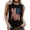 Black, variant on Womens Tanks Patriotic Star Print Sleeveless USA Flag Tank Top America 250 Shirts Black XXL