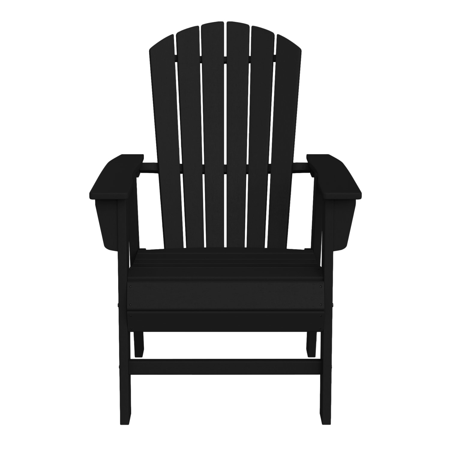 WestinTrends Dylan Outdoor Adirondack Chair, Black photo 2
