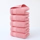 thumbnail image 1 of 5 Pcs Bath Towels Set Thick Soft Absorbent Towel Set Of 5 Household Wash Face Gift Towel, Rosa, 1 of 7