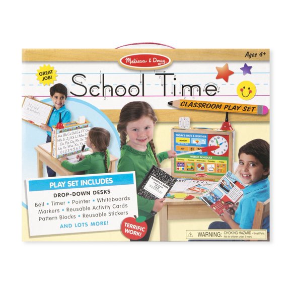 Melissa & Doug - 8514 | School Time! Classroom Play Set