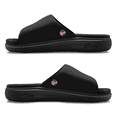 thumbnail image 2 of Unisex ISlide Black Indiana Fever Minimalistic Motive Slide Sandals, 2 of 5