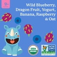thumbnail image 3 of bettergoods Organic Stage 3 Baby Food Bone Support Blend, Wild Blueberry and Dragon Fruit Yogurt Puree, 3.5 oz Pouch, 3 of 10