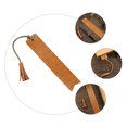 thumbnail image 4 of SKISUNO De Pagina De Cuero Color Marron Claro Perfecto Para Lectores Y Decoracion, 4 of 6