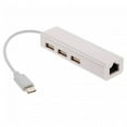 thumbnail image 3 of FVH USB 3.1 Type C USB-C Multiple 3 Ports Hub with Ethernet Network LAN Adapter For Mac Laptop, 3 of 5