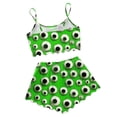 thumbnail image 4 of Muxikeji Clothes Halloween Pajamas Pants for Women,Ladies' Sleeveless Tank Top and Shorts Set Casual Home Wear Halloween Print Comfortable Everyday Wear, 4 of 4
