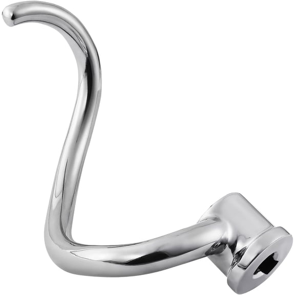 Dough Hook for KitchenAid 6QT Bowl-Lift Stand Mixers, Stainless Steel Spiral Dough Hook Attachment Fits Models KV25G0X, KP26M1X, Pro 600 Series Dishwasher Safe