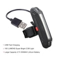 thumbnail image 2 of Bike Tail Light Ultra Bright USB Rechargeable Brightness Adjustable Bicycle Taillight for Bike Helmet Backpack, 2 of 7