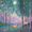 Purple Forest Scene, variant on Yayeee Bath Rug for Bathroom Floor Non Slip Rectangle Fluffy Soft Absorbent Mat, 16"x24", Retro UFO