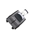 thumbnail image 2 of pitrice Cat Trolley Case Backpack Kennel Pet Rolling Carrier for Puppy Transport gray, 2 of 6