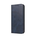 thumbnail image 5 of Leather Wallet iPhone 16 Case (Blue) Magnetic Folio Card Slot Holder Flip Kickstand Shockproof Cover, 5 of 5