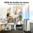 thumbnail image 5 of Membrane Solutions MS601W Smart Air Purifier with True HEPA Filter for Large Room up to 3027 sq ft, 5 of 8
