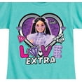 thumbnail image 3 of Barbie - Love Extra  - Girls Fitted Short Sleeve Graphic T-Shirt, 3 of 5