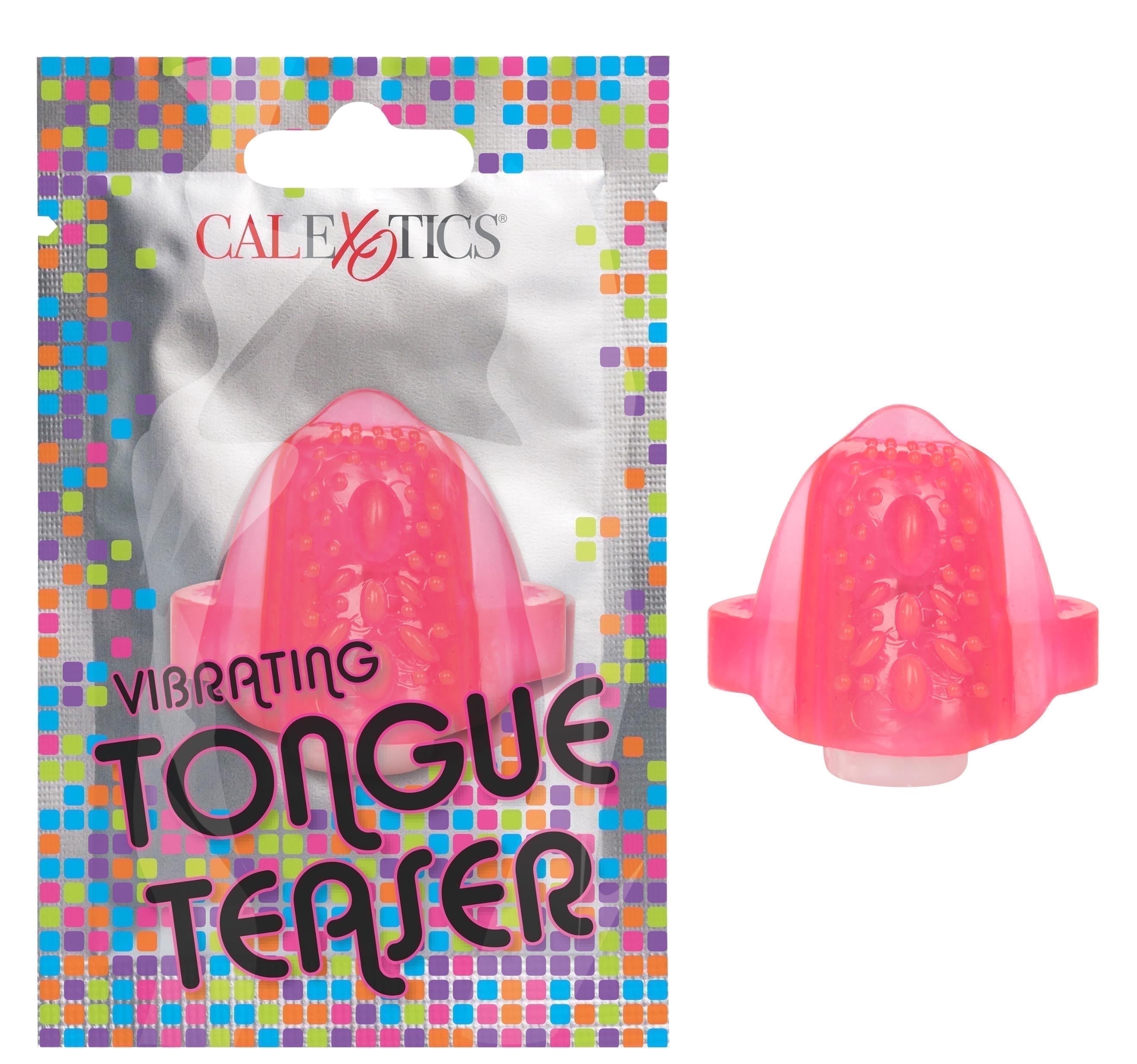 vibrating tongue teaser Silicone Tongue Teaser Toy with Vibrating Bullet