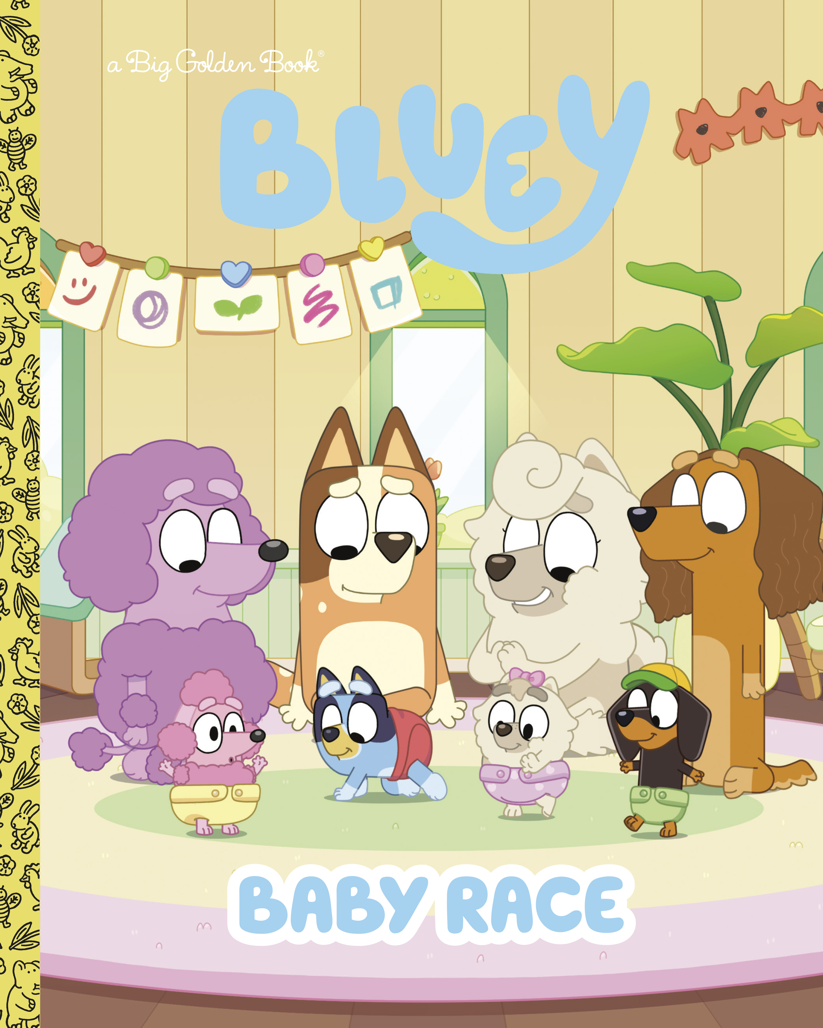 Bluey: Baby Race Big Golden Book, Walmart Exclusive