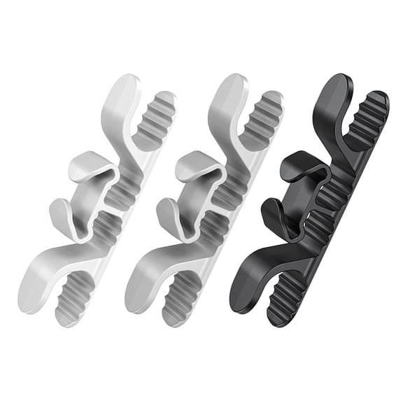 AURARMLET 3Pcs Cord Organizer Appliance Kitchen Cable Winder Adhesive Hook for Tidy Home