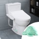 thumbnail image 1 of Fiudx Tapas de Inodoro de Cerámica, Diseño Decorativo de Rana, Fácil Instalación, Duraderas y Fáciles de Limpiar, Ideal para Mejorar El Baño, Idea de Regalo Única, Juego de 2 Adornos, Compatible con, 1 of 6
