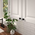 thumbnail image 2 of shiyou-Richelieu Hardware - BP10734900 - Traditional Metal Knob - 1073 - Matte Black Finish, 2 of 4
