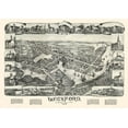 thumbnail image 2 of Bailey 18x14 White Modern Wood Framed Museum Art Print Titled - Wickford Rhode Island - Bailey 1888, 2 of 4