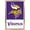 Gold Framed Version, variant on NFL Minnesota Vikings - Logo 21 Wall Poster, 22.375" x 34", Framed