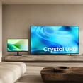 thumbnail image 2 of Combo TV Samsung 55" Crystal UHD U8500HF 4K Vision AI + Monitor 24'' Essential S3 Full HD 120Hz Black, 2 of 5
