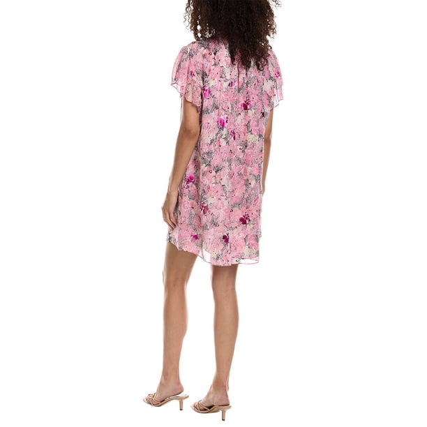 the kooples pink dress Pink ruffled maxi dress Women