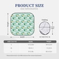 thumbnail image 3 of JUNZAN Horse And Flower Pattern Car Windshield Sun Shade | Reflective Sunshade | Foldable 2-Piece Sun Shield Protect Your Car | Fits Sedans, SUVs, Hatchbacks-Small, 3 of 6