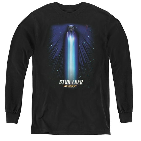 Star Trek Discovery - Beams - Youth Long Sleeve Shirt - Medium