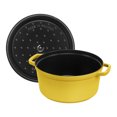 thumbnail image 3 of STAUB La Cocotte Cocotte Ronde en Fonte 6,75 L, Citron, 3 of 9