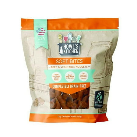 UPC: 0015958992031 | Howls Kitchen Soft Bites Beef and Vegetable Nuggets – 6 oz