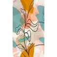 thumbnail image 2 of Bolokofsky, Ronald 15x24 Gold Ornate Wood Framed with Double Matting Museum Art Print Titled - Botanical Abstract 1303, 2 of 4