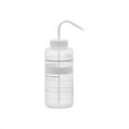 thumbnail image 2 of Chemical Wash Bottle, Blank Labels, 1000ml - Wide Mouth, Self Venting, Low Density Polyethylene - Performance Plastics by Eisco Labs, 2 of 3