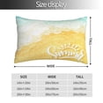 thumbnail image 4 of Kll Summer Beach Pillow Covers Envelope Closure,Super Soft And Cozy Fuzzy Fleece Pillow Case Cover 16"X24", 4 of 9