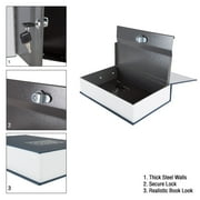 Stalwart Book Safe with Key - Portable New English Dictionary Hidden Safe