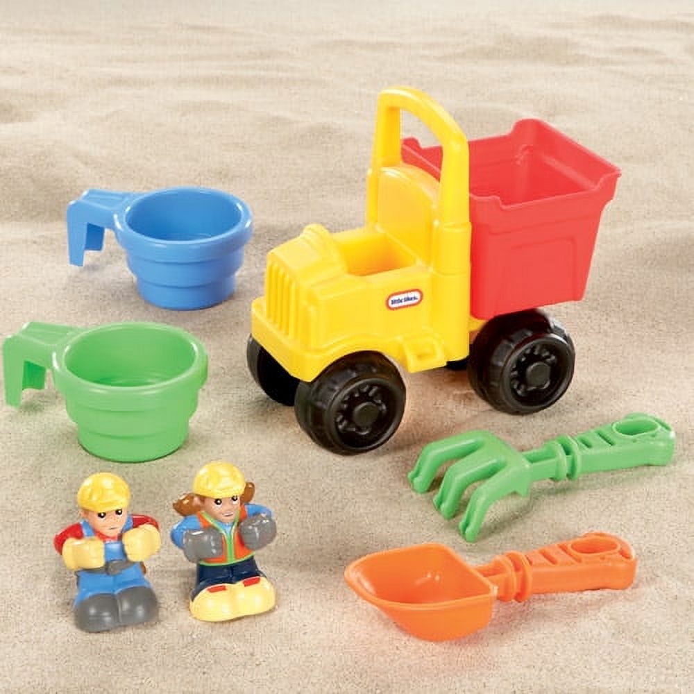 Little Tikes Big Digger Outdoor Construction Sandbox with Crane and Dump Truck - image 4 of 5