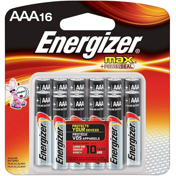 Energizer AAA Batteries, Triple a Battery Max Alkaline (16 Count