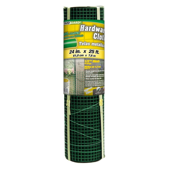 YARDGARD 25' x 24" Green Multi-Purpose Netting