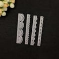 thumbnail image 2 of 3 Pieces DIY Carbon Steel Knife Mold Book Scrapbook Child Silver, 2 of 8