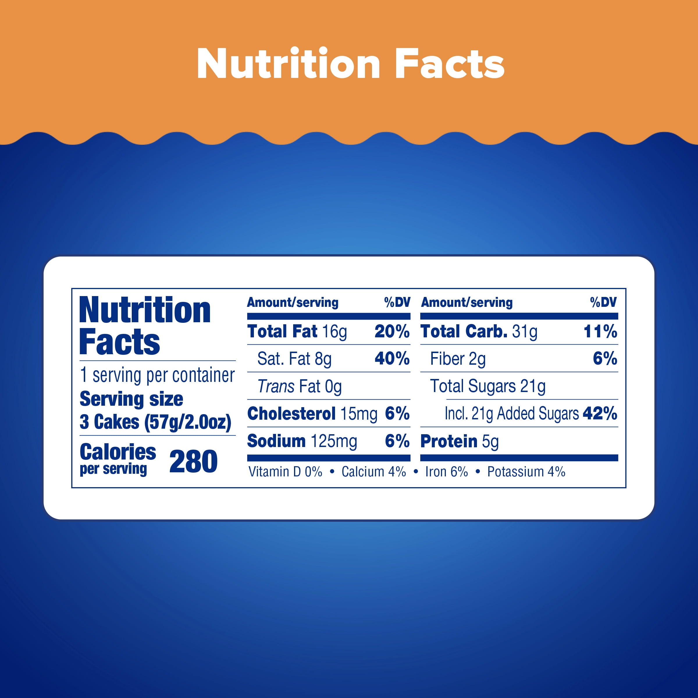 Tastykake Peanut Butter Kandy Kakes, Peanut Butter-filled Cakes Covered in Chocolate, 2 oz, 3 Count