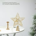 thumbnail image 7 of Grrvtrz Five Pointed Star Lamp Iron Star Decoration Christmas Tree Luminous Tree Star Three Dimension Visual Effect Of Christmas Decorations,Holiday Products,Christmas Decorations, 7 of 7