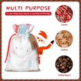 thumbnail image 7 of Fuzoiu Cute Elephant Print Christmas Gift Bag,Burlap Gift Bag with Drawstring Closure & Hang Tag,Perfect for Holidays, Birthdays, and Special Occasions-Small, 7 of 7
