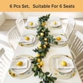 thumbnail image 5 of Sunflowers Gnomes Round 13 Inch Placemats Set of 8, Eucalyptus Spring Linen Texture HeatResistant Non Slip Place Mats for Dining Table, Wipeable Braided Kitchen Table Mats for Housewarming, 5 of 9