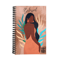 Blessed Journal: by Stationery Black, Soft Touch Cover, 5.5 x 8.5, 80 Pages , College Ruled