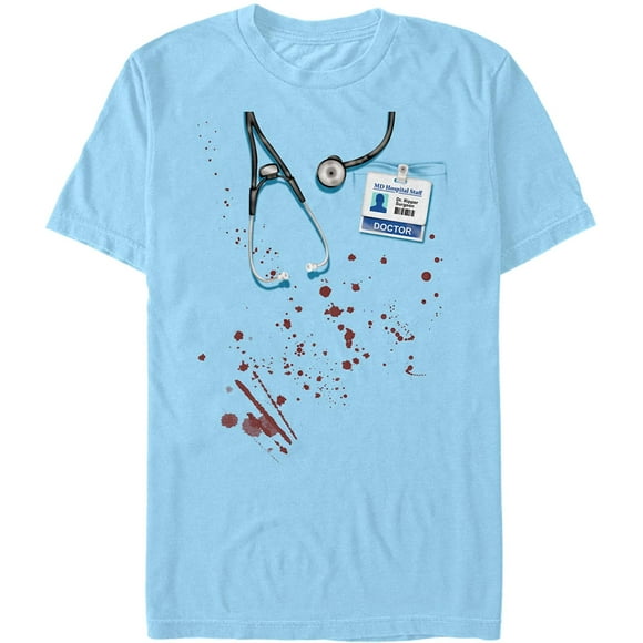LOST GODS Mens Halloween Doctor Costume T-Shirt