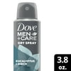 Dove Men+Care Refreshing Eucalyptus + Birch Dry Spray Antiperspirant Deodorant 3.8 Oz