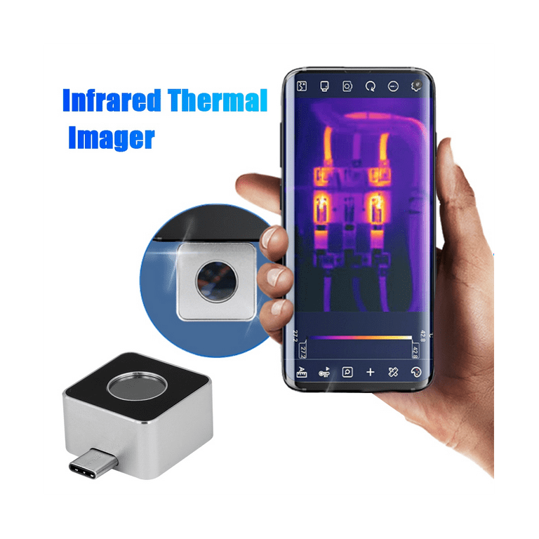 Mobile Infrared Thermal Imager for Android Phone IP65 Industrial Inspection  Heat Loss Detection Thermal Camera(256X196)