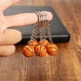 thumbnail image 6 of Key Chains Creative Practical Small Basketball Accessories Birthday Men Keychain Valentine's Day Gifts Clothing, 6 of 7