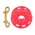 thumbnail image 4 of Finger Reel,  Fluorescent Orange Wire  Diving Reel Lightweight with Double Ended  Snap Clip for Various Diving Applications Orange,Black,,Yellow, 4 of 8