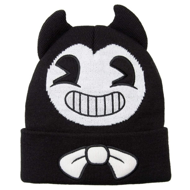 Bendy And The Ink Machine Beanie Black And White Bendy Hat