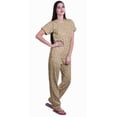 thumbnail image 3 of Moomaya Womens Printed Tee and Pajama Set PJs,Short Sleeve Sleepwear Nightwear Loungewear S-XXL, 3 of 7